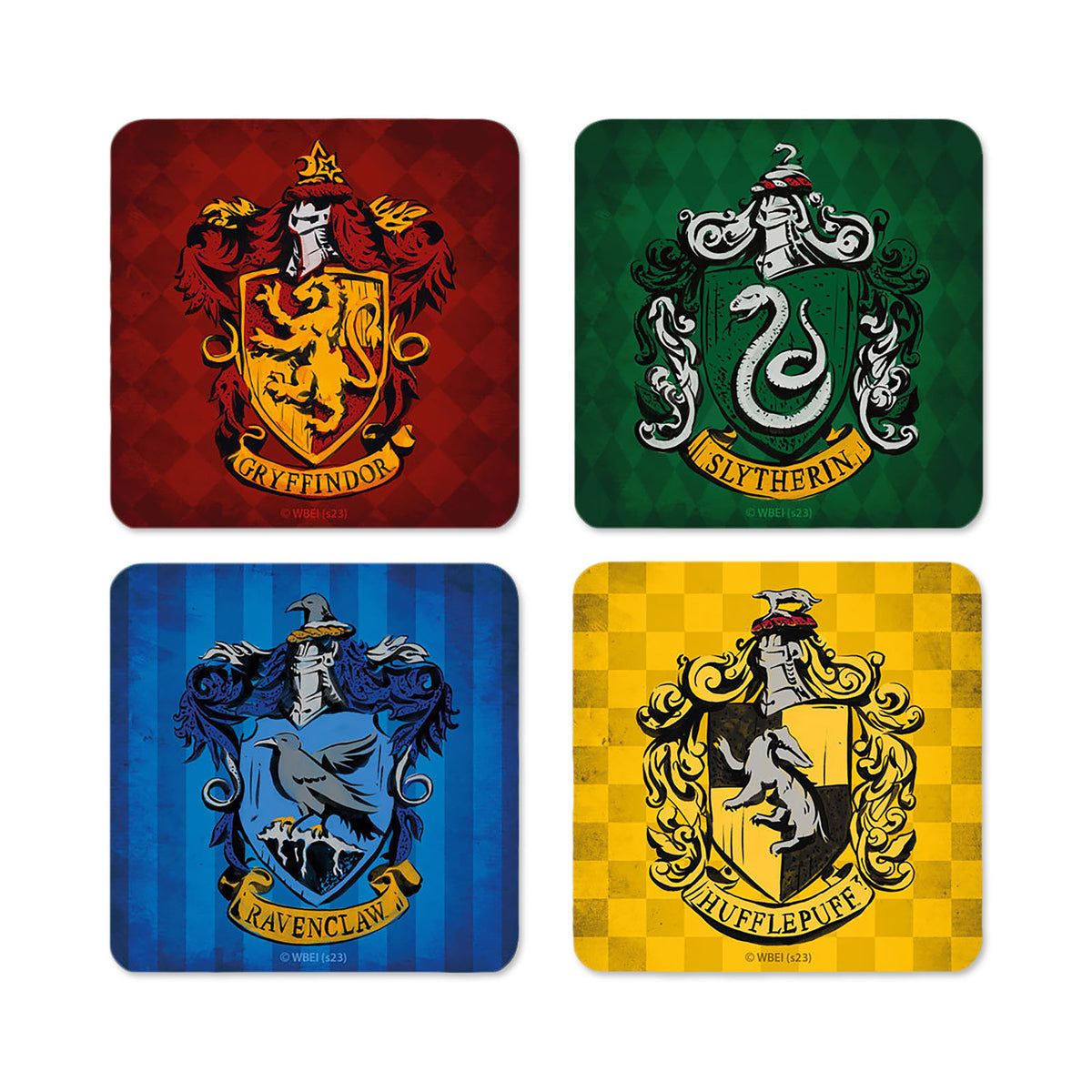 Image produit Harry Potter - Sous-verres Blason des Maisons 4 pièces