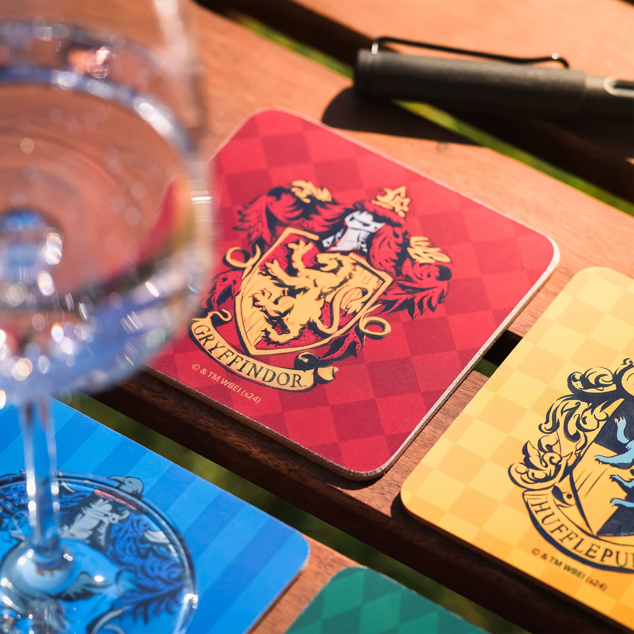 Image produit Harry Potter - Sous-verres Blason des Maisons 4 pièces