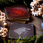 Produktbild Game of Thrones - Häuser Wappen Untersetzer 4er Set