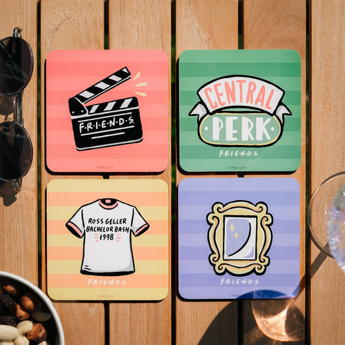 Productafbeelding Friends Onderzetters 4-delige Set
