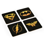 Productafbeelding DC Comics Logos Onderzetters Set van 4