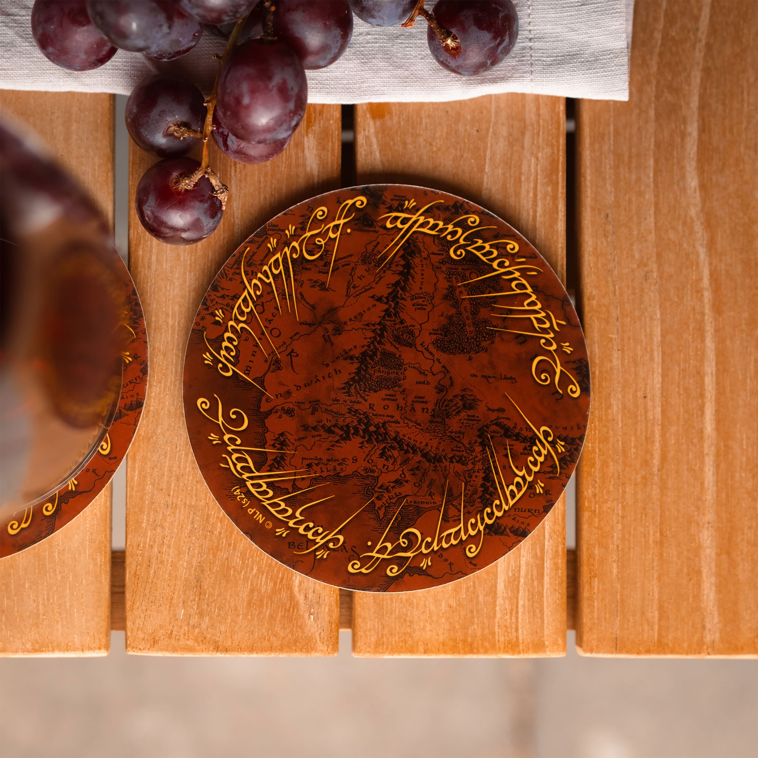 Produktbild Der Herr der Ringe - Der Eine Ring Untersetzer 4er Set