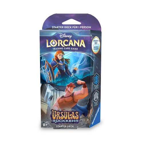 Image produit Disney Lorcana Saphir et Acier Starter Set - Le retour d'Ursula Jeu de Cartes à Collectionner