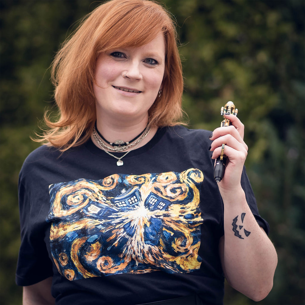 Image produit Doctor Who - T-Shirt Tardis Tourbillonnant