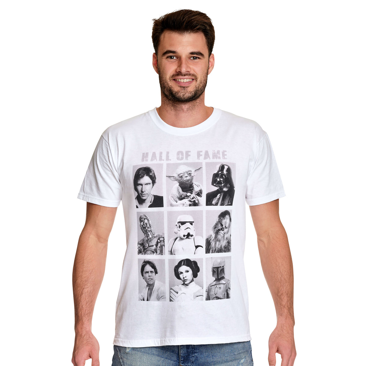 Productafbeelding Star Wars - Hall of Fame Wit T-shirt