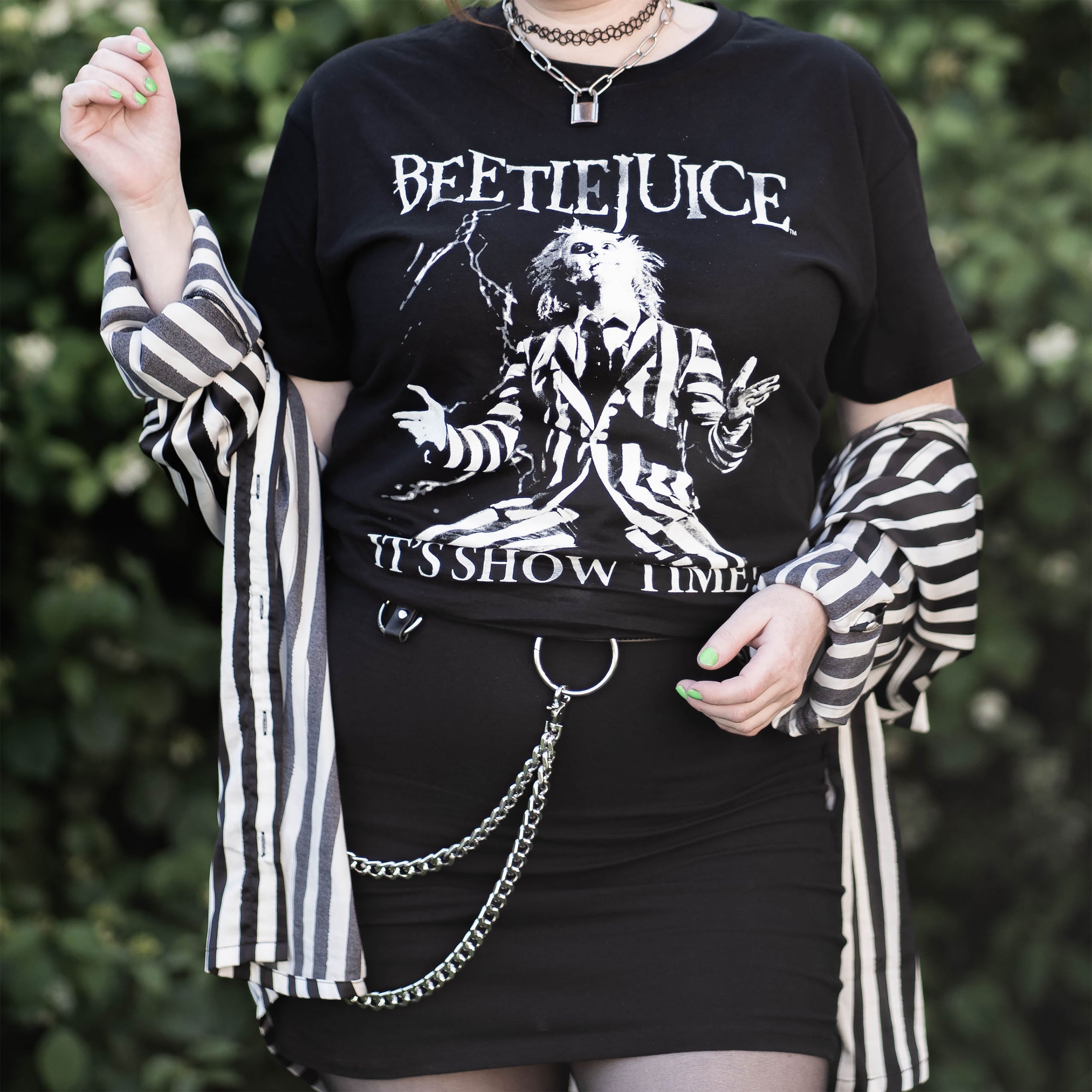 Image produit Beetlejuice - C'est l'heure du spectacle! T-shirt noir