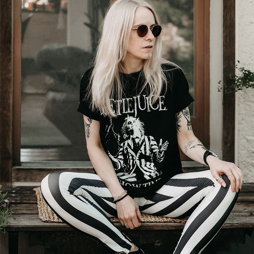 Productafbeelding Beetlejuice - Het is Show Time! T-shirt zwart