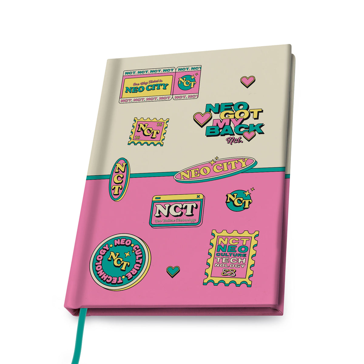 Produktbild NCT - Stickers Notizbuch