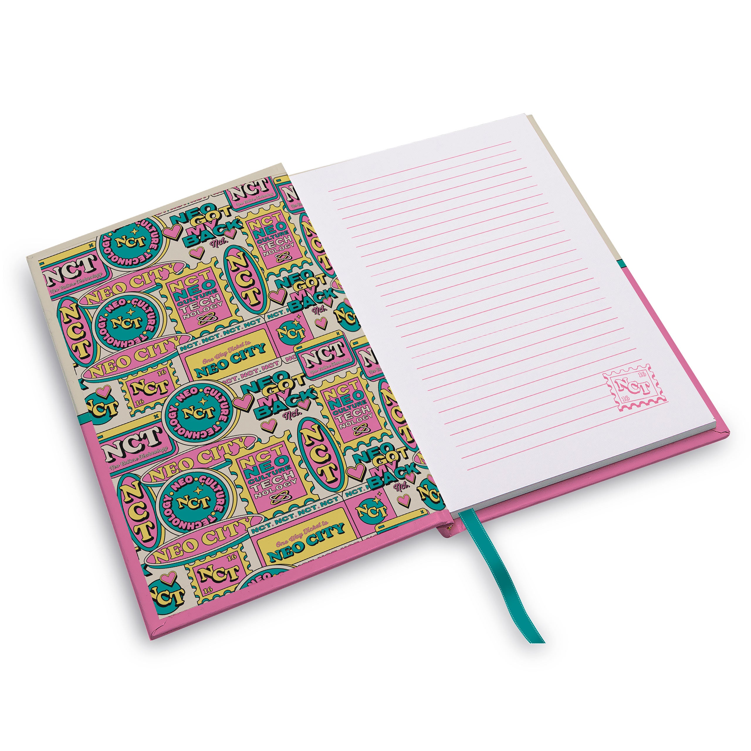 Produktbild NCT - Stickers Notizbuch