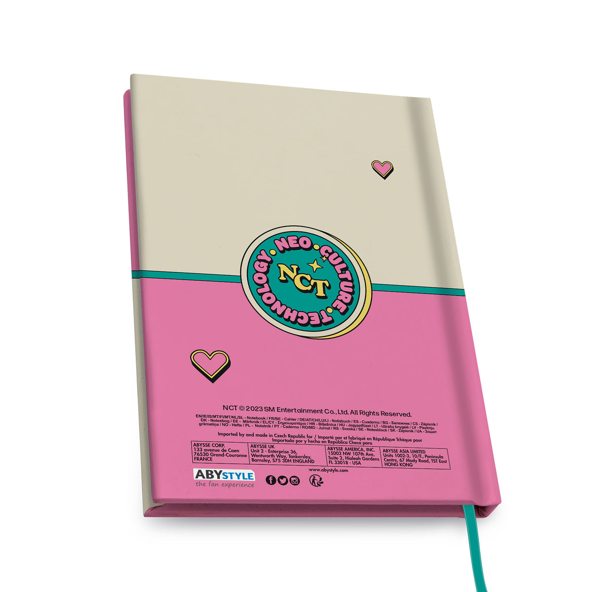 Produktbild NCT - Stickers Notizbuch