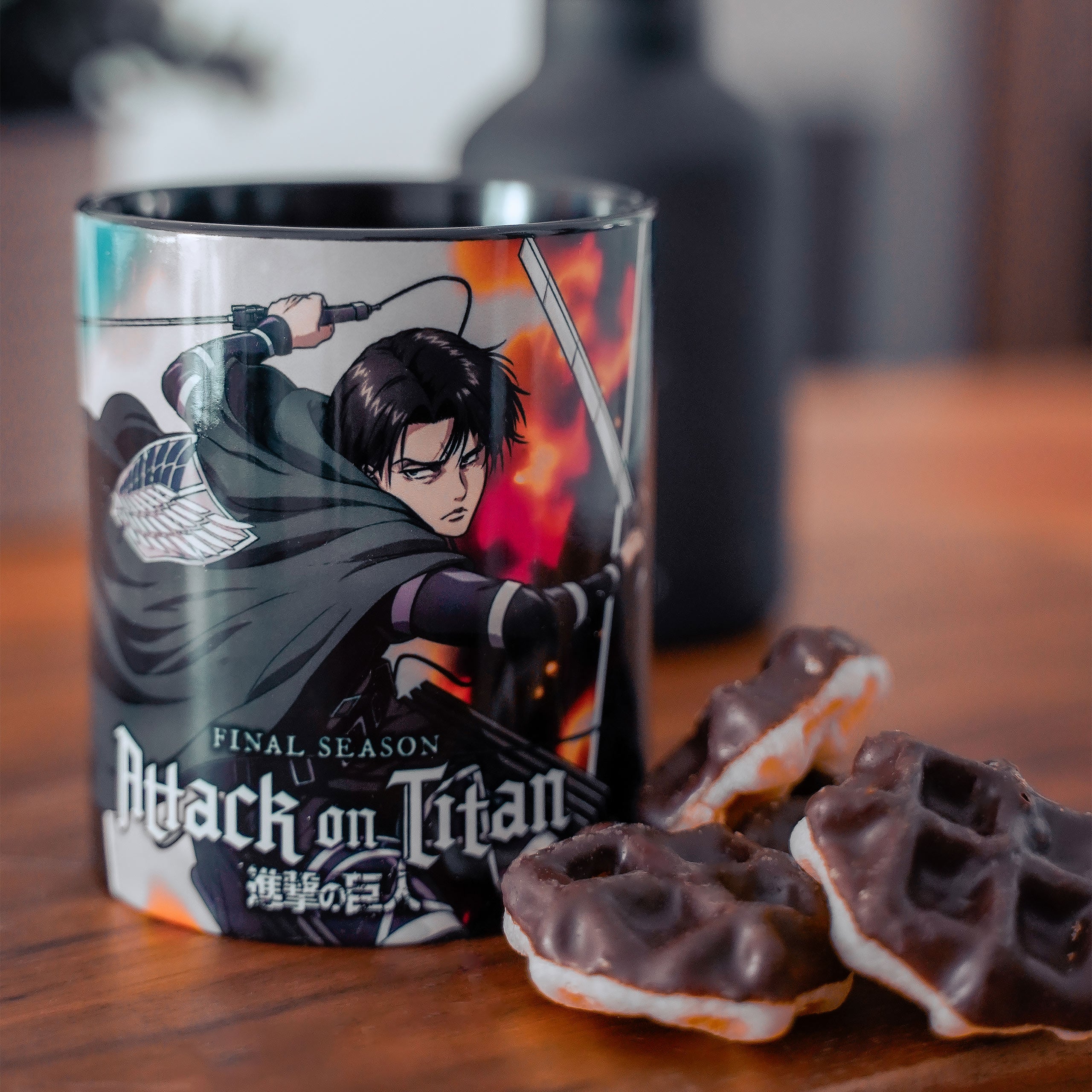 Productafbeelding Attack on Titan - Levi Ackerman Seizoen 4 Mok