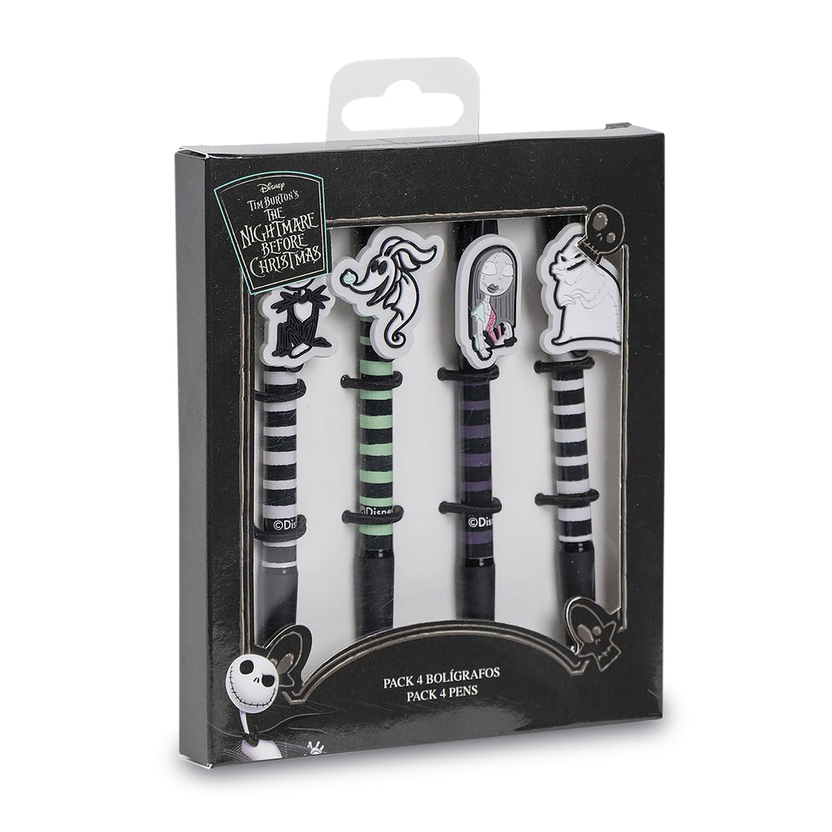 Productafbeelding Nightmare Before Christmas - Set van 4 balpennen