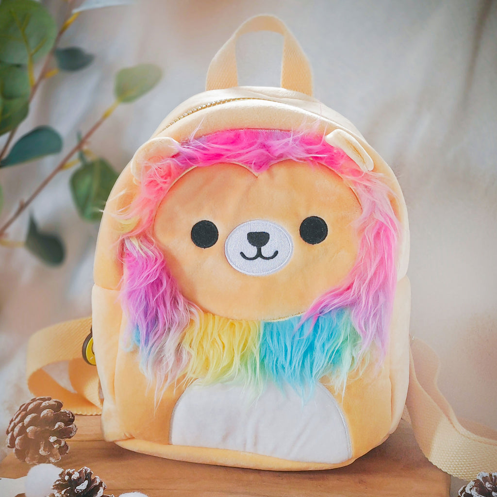 Image produit Squishmallows - Mini Sac à Dos Peluche Leonard