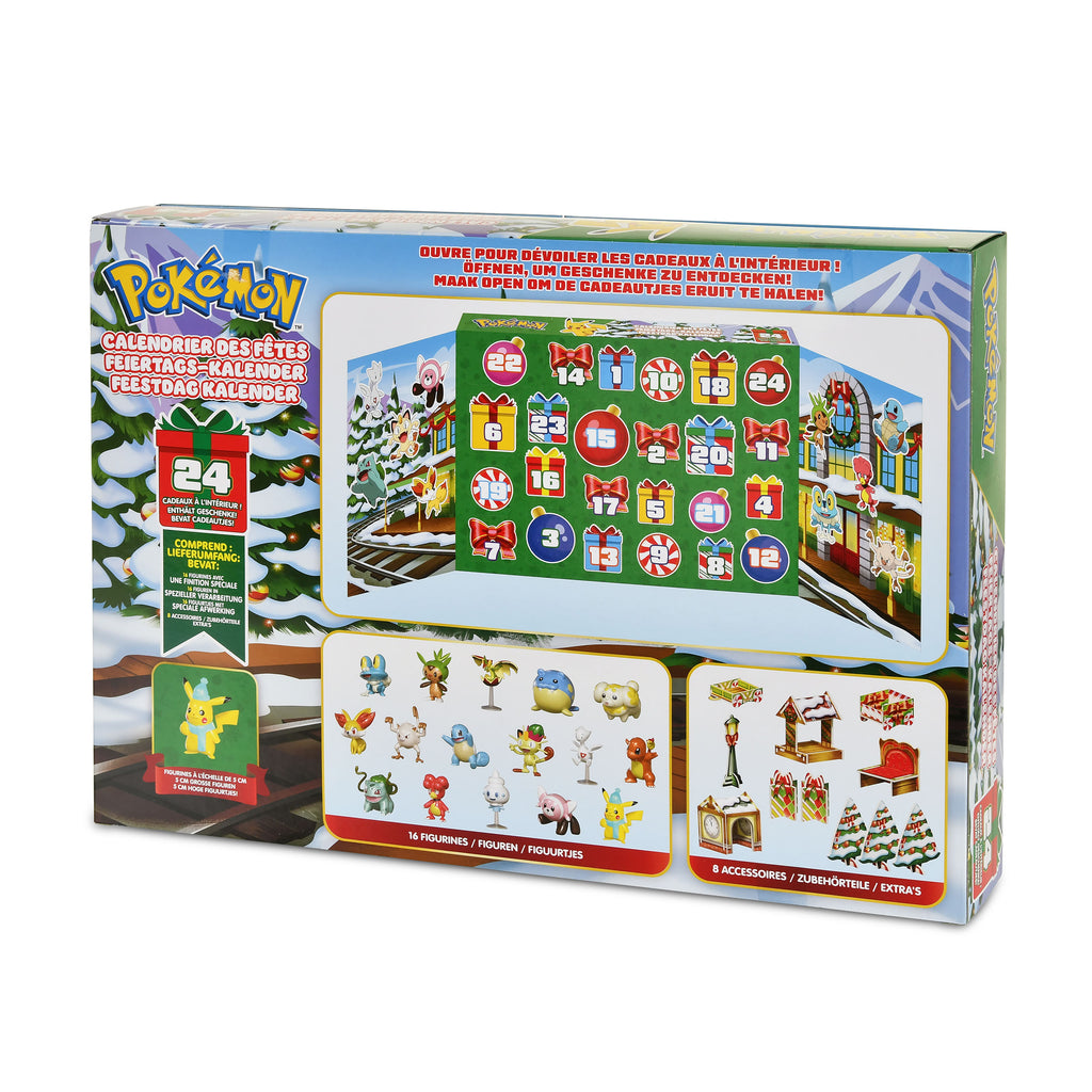 Productafbeelding Pikachu Happy Holidays Adventskalender - Pokemon
