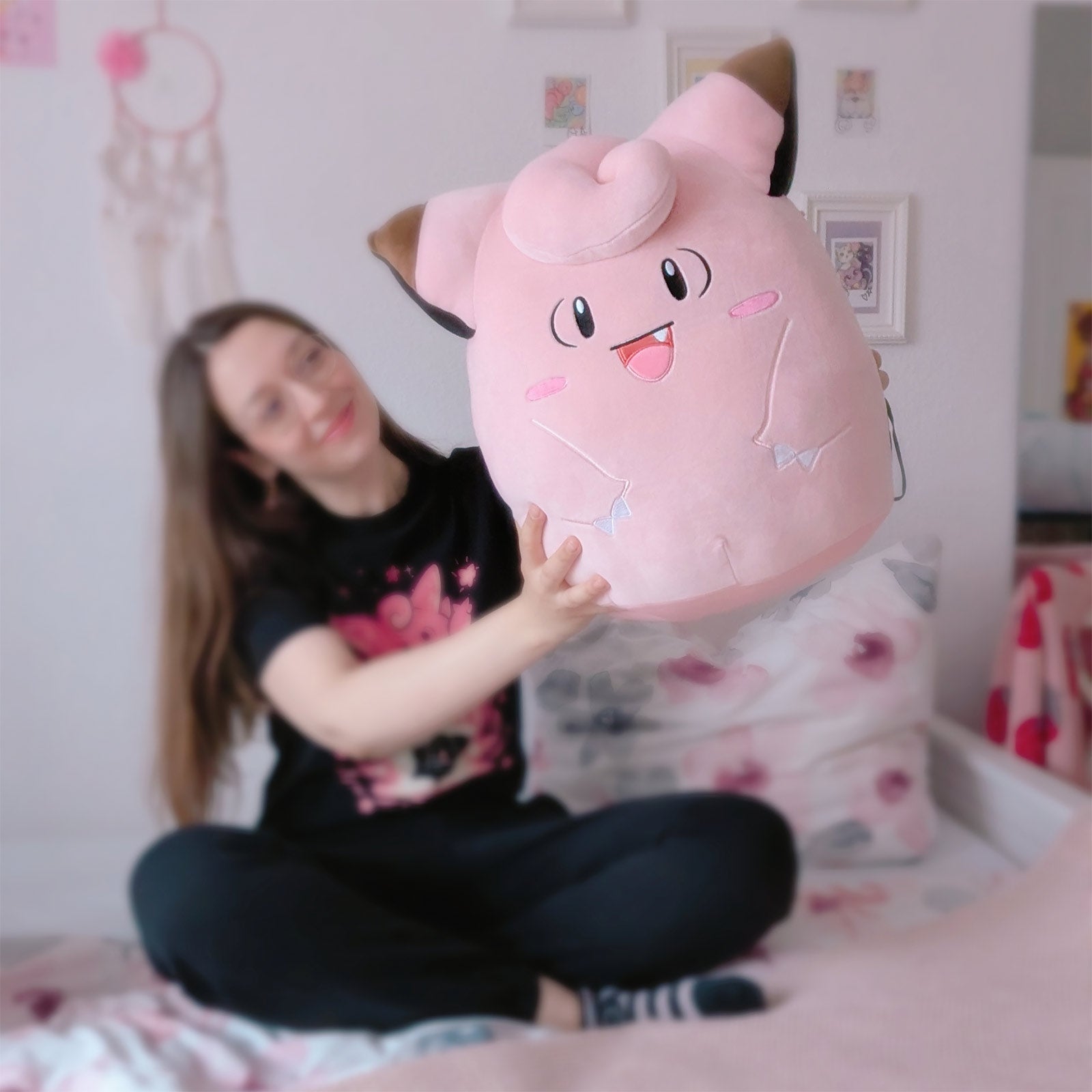 Productafbeelding Pokemon - Clefairy Squishmallows Pluche Figuur