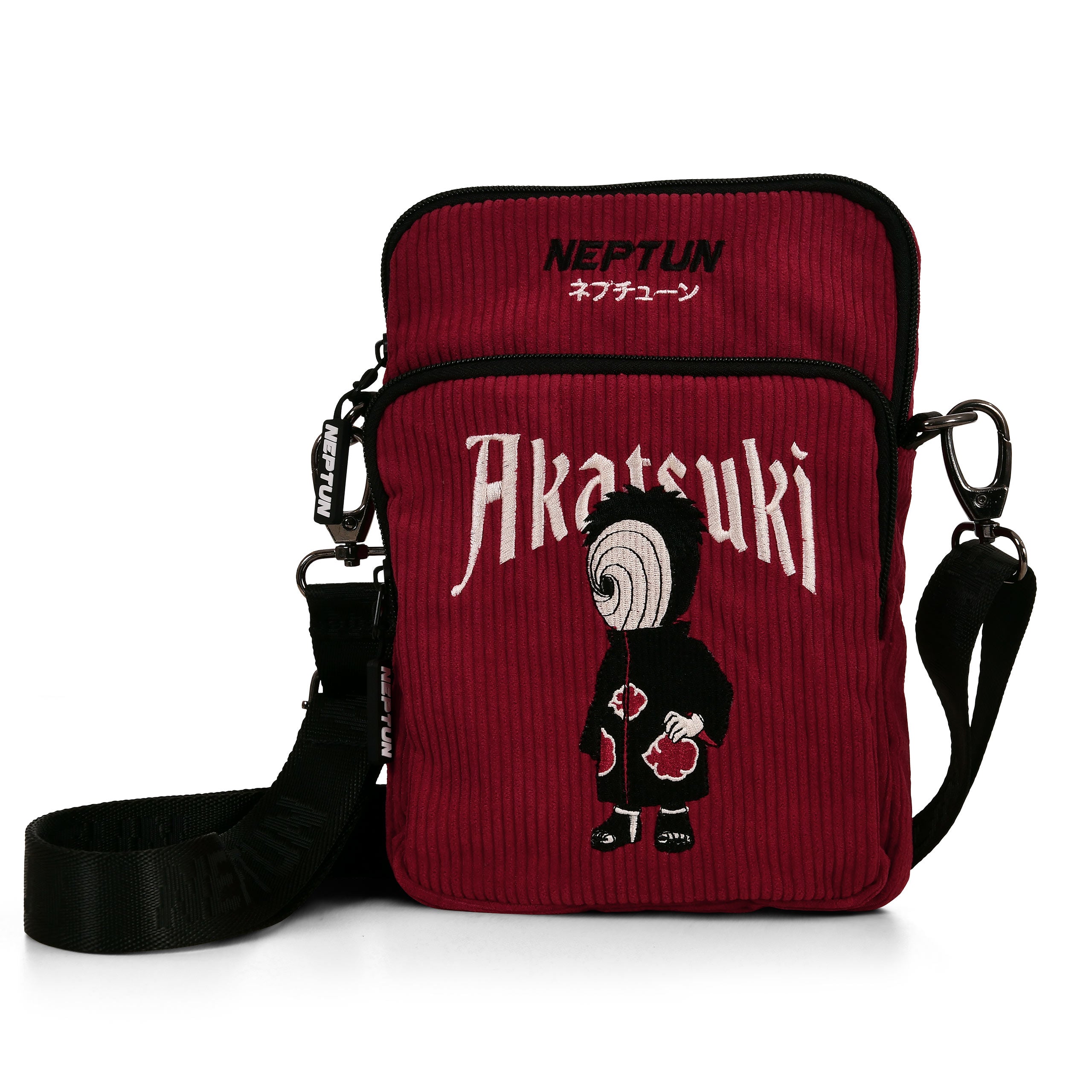 Image produit Naruto - Sac bandoulière Akatsuki rouge