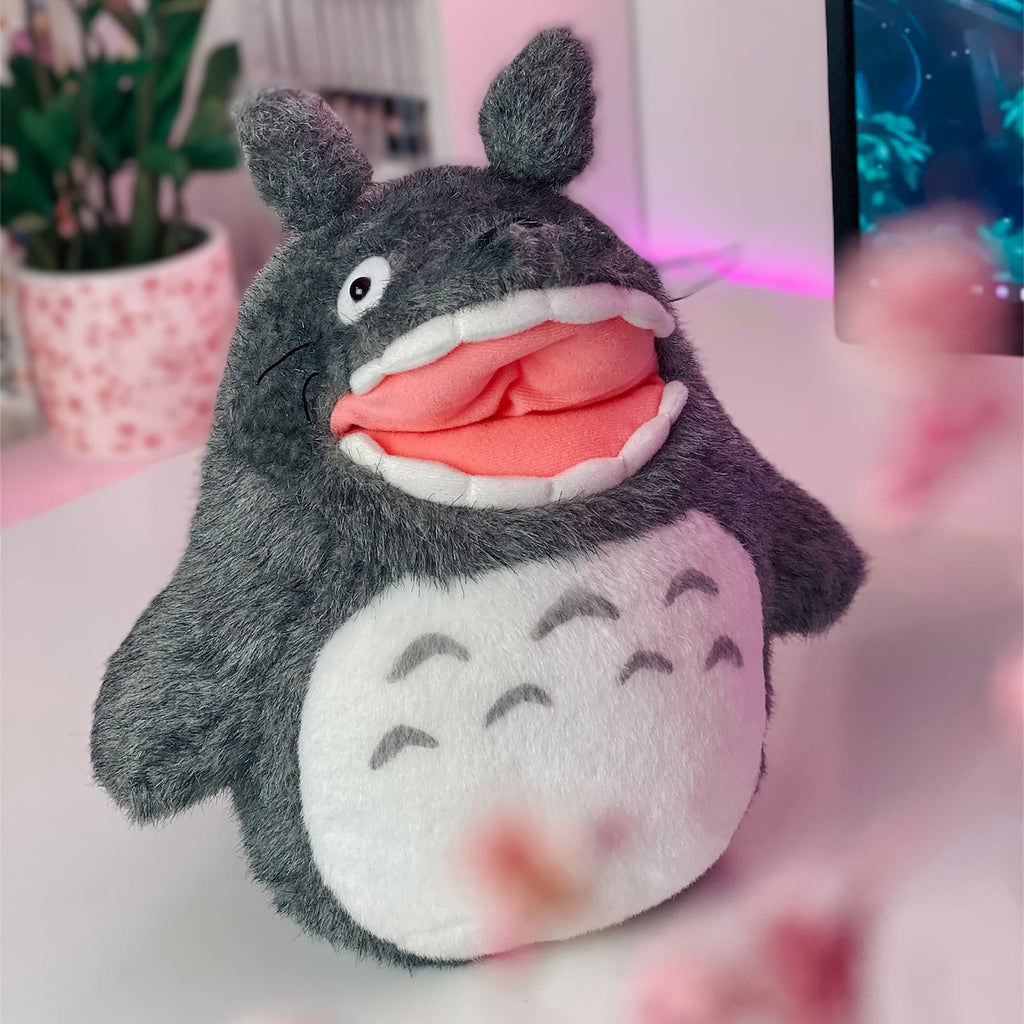 Produktbild Happy Totoro Plüsch Figur grau