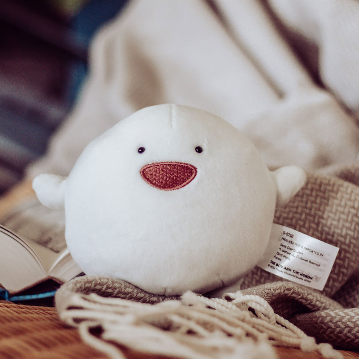 Productafbeelding De Jongen en de Reiger - Warawara Smile Pluchen Figur