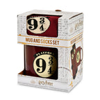 Image produit Harry Potter - Chaussettes et Tasse Quai 9 3/4