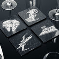 Image produit Star Wars - Set de sous-verres Vaisseaux spatiaux
