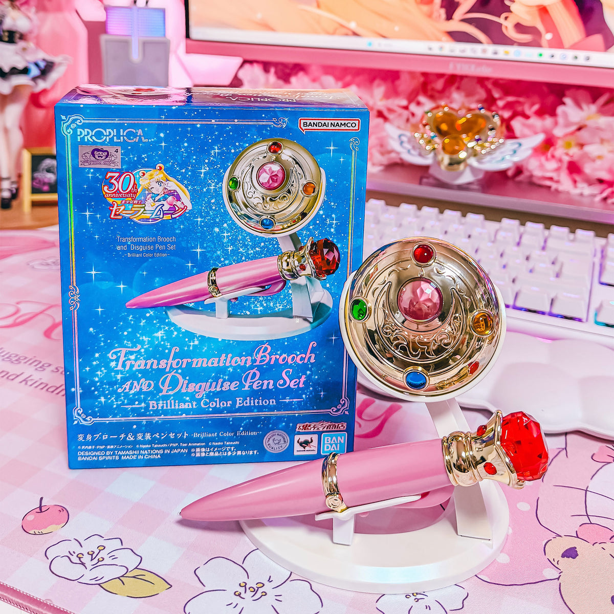 Productafbeelding Sailor Moon - Transformatie Broche & Transformatie Pen met licht- en geluidseffecten