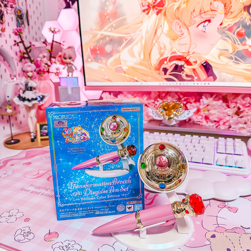 Productafbeelding Sailor Moon - Transformatie Broche & Transformatie Pen met licht- en geluidseffecten