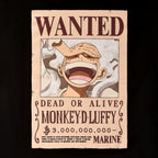 Image produit One Piece: Gear 5 - Wanted Luffy T-Shirt noir