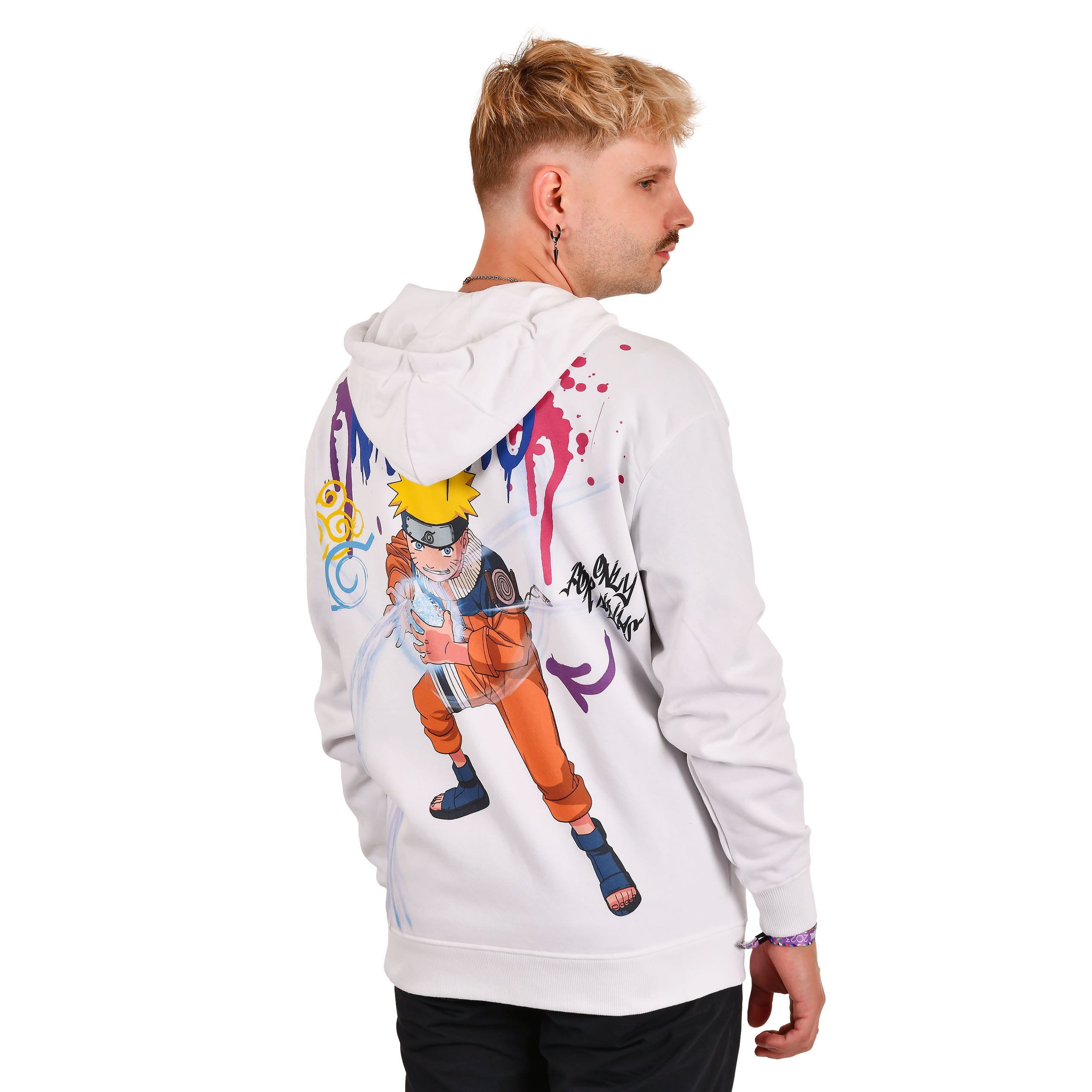 Productafbeelding Naruto - Graffiti Hoodie wit