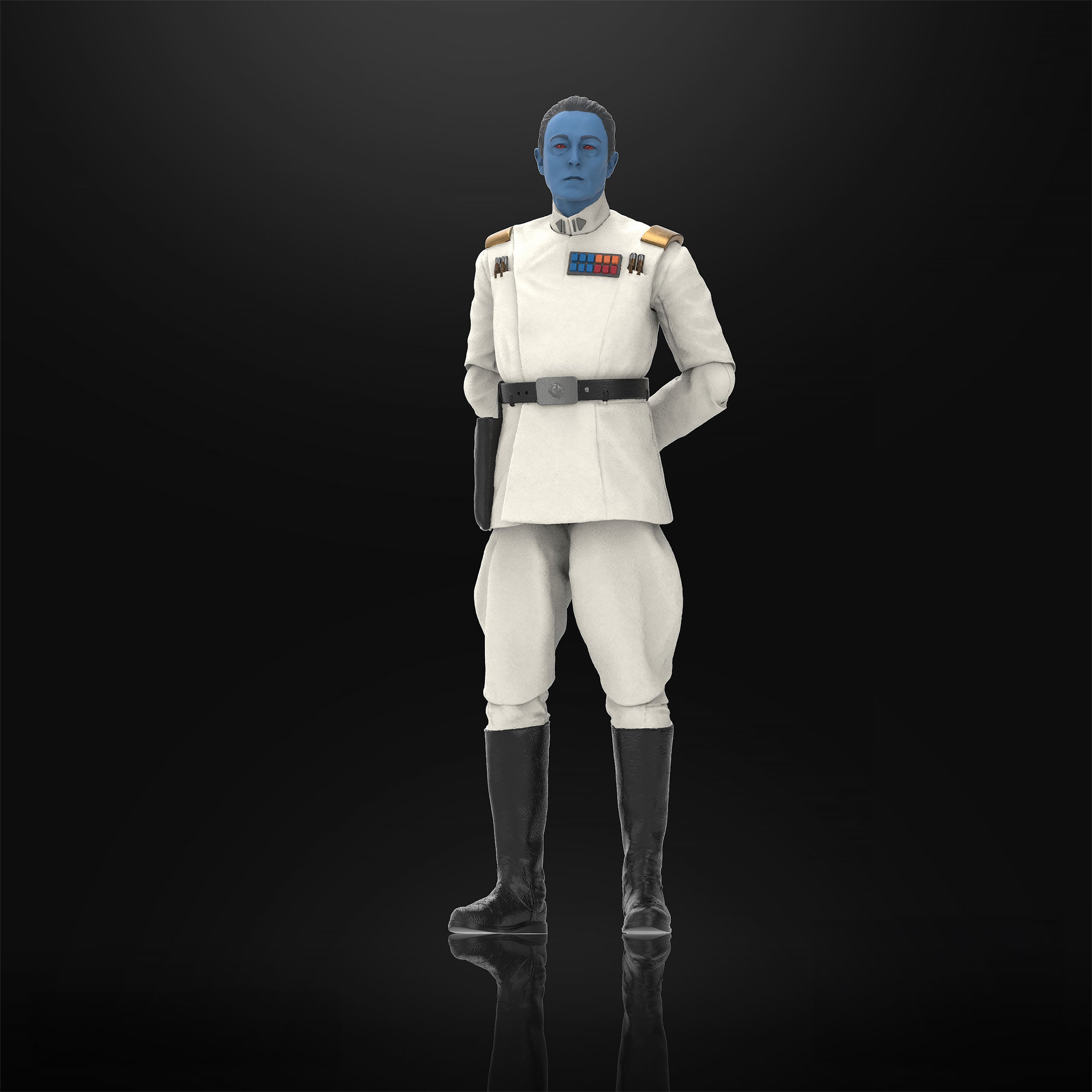 Productafbeelding Star Wars Ahsoka - Grand Admiral Thrawn Black Series Actiefiguur