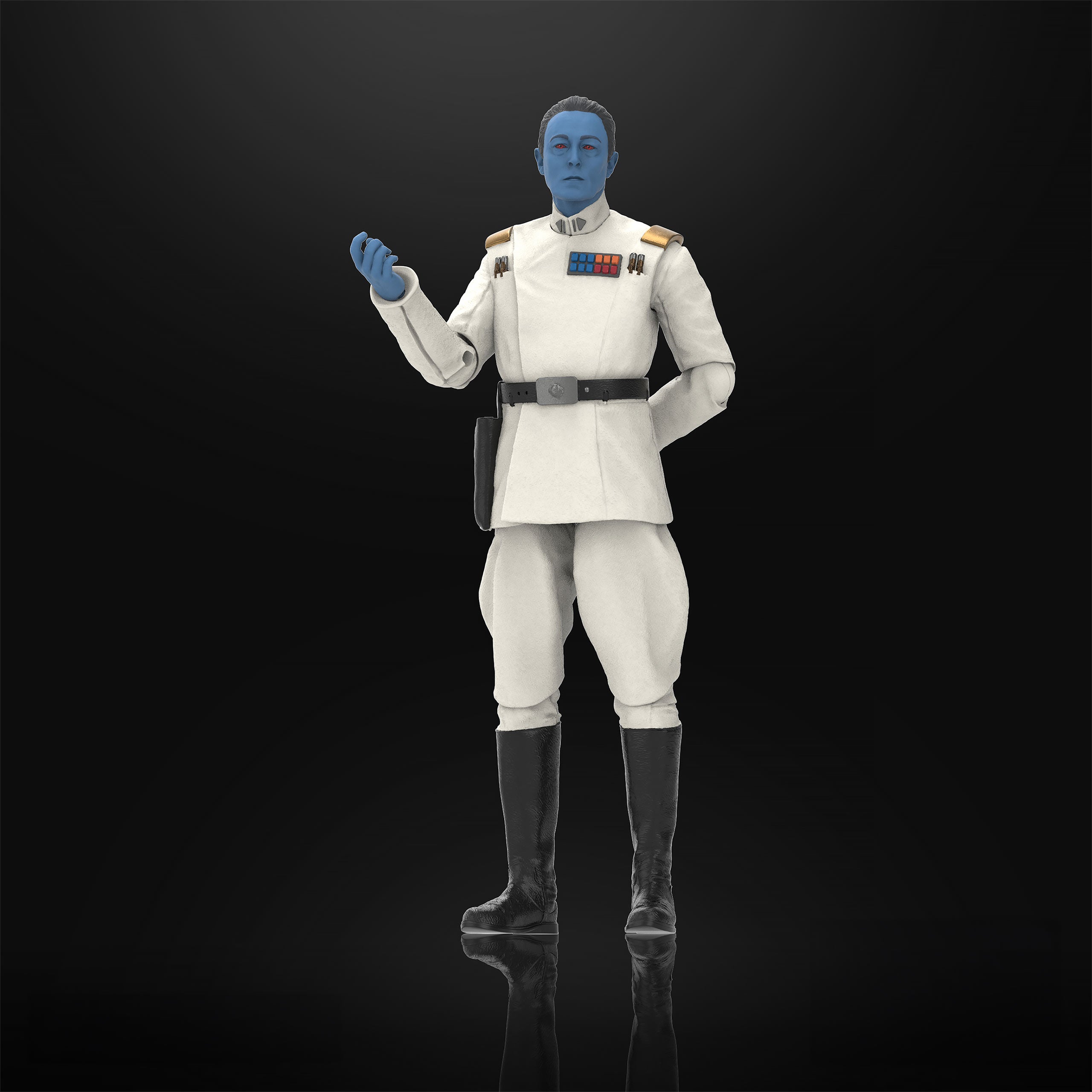 Productafbeelding Star Wars Ahsoka - Grand Admiral Thrawn Black Series Actiefiguur