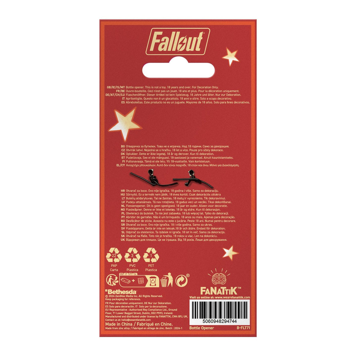 Image produit Fallout - Décapsuleur Nuka Cola
