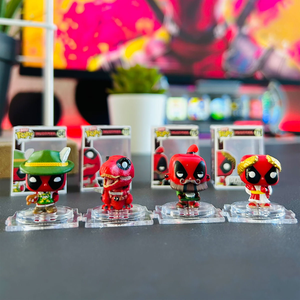Image produit Deadpool - Funko Bitty Pop ensemble de 4 figurines série 3