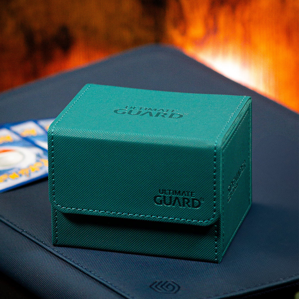 Image produit Boîte de cartes à collectionner Ultimate Guard bleue pour 100 cartes