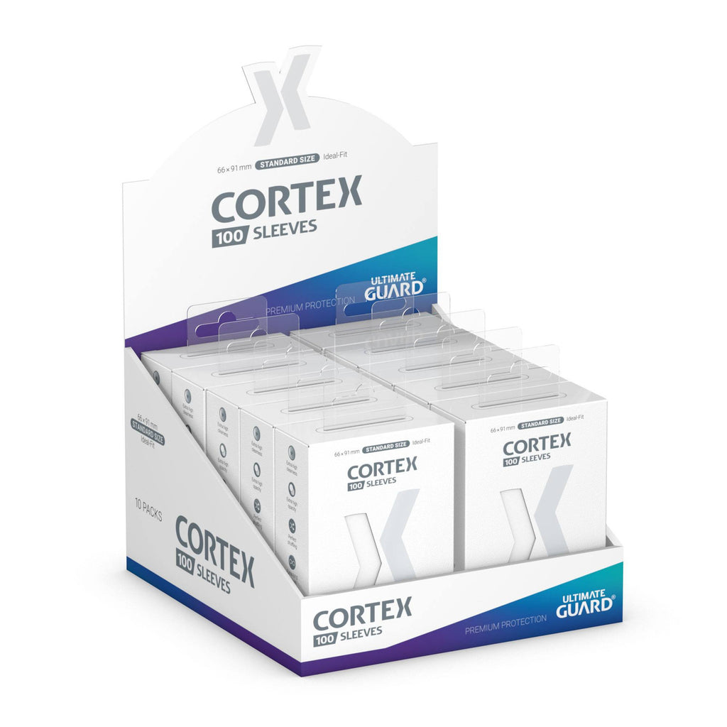 Produktbild Cortex Kartenhüllen weiß 100er Set Ultimate Guard für TCG Standartgröße