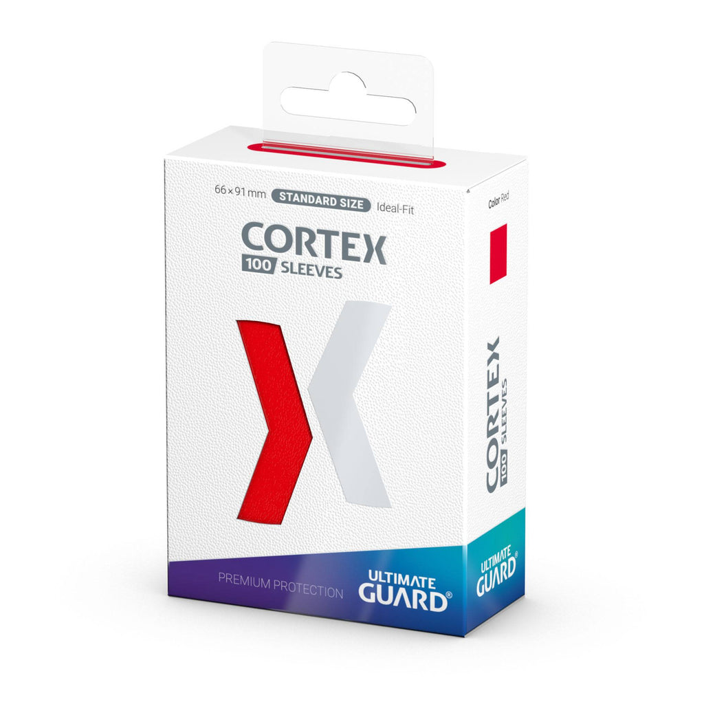 Produktbild Cortex Kartenhüllen rot 100er Set Ultimate Guard für TCG Standartgröße