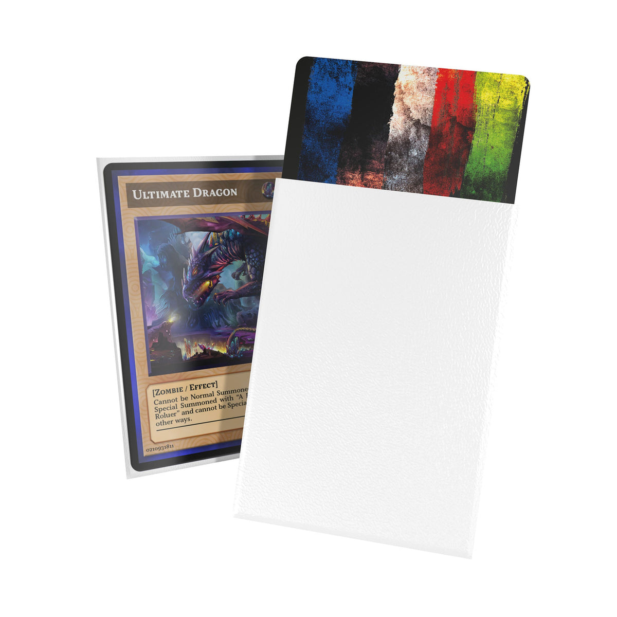 Image produit Protège-cartes Cortex blanc mat, lot de 60 – Ultimate Guard (taille japonaise)