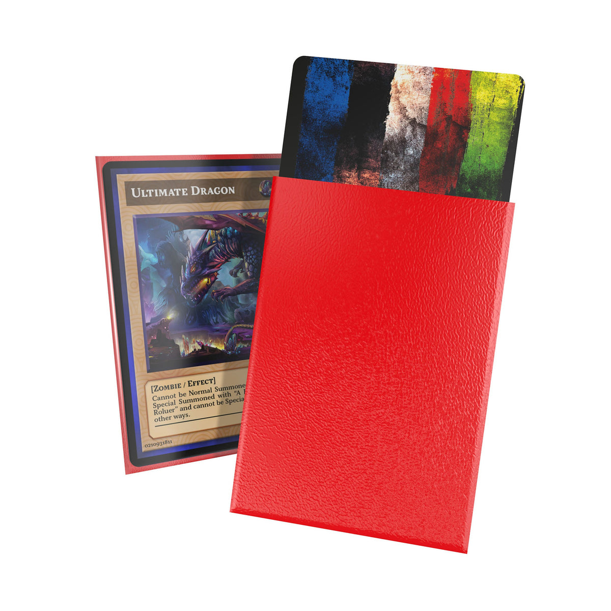 Produktbild Cortex Kartenhüllen matt-rot 60er Set Ultimate Guard für TCG japanische Größe