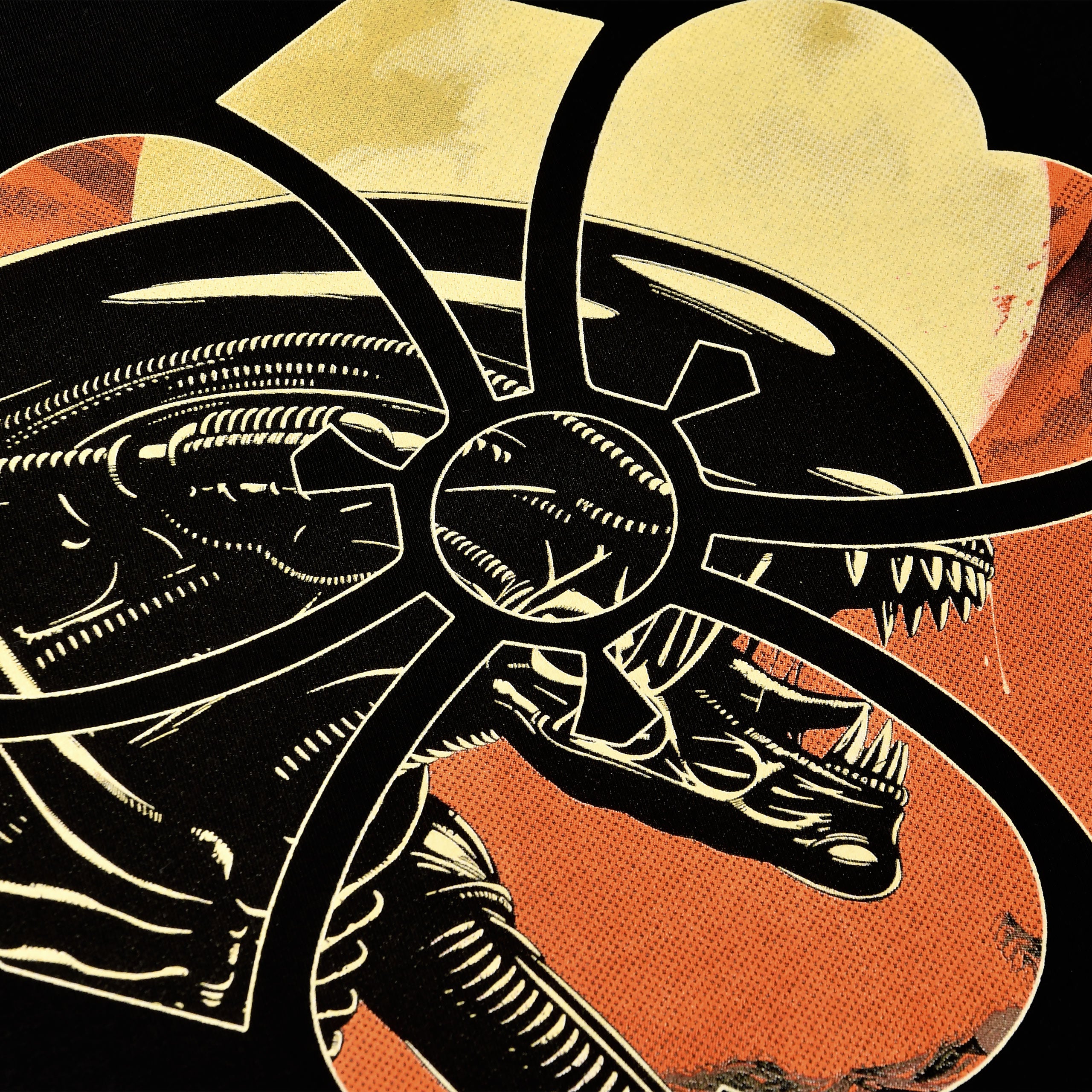 Image produit T-shirt Space Hunter pour les fans d'Alien noir