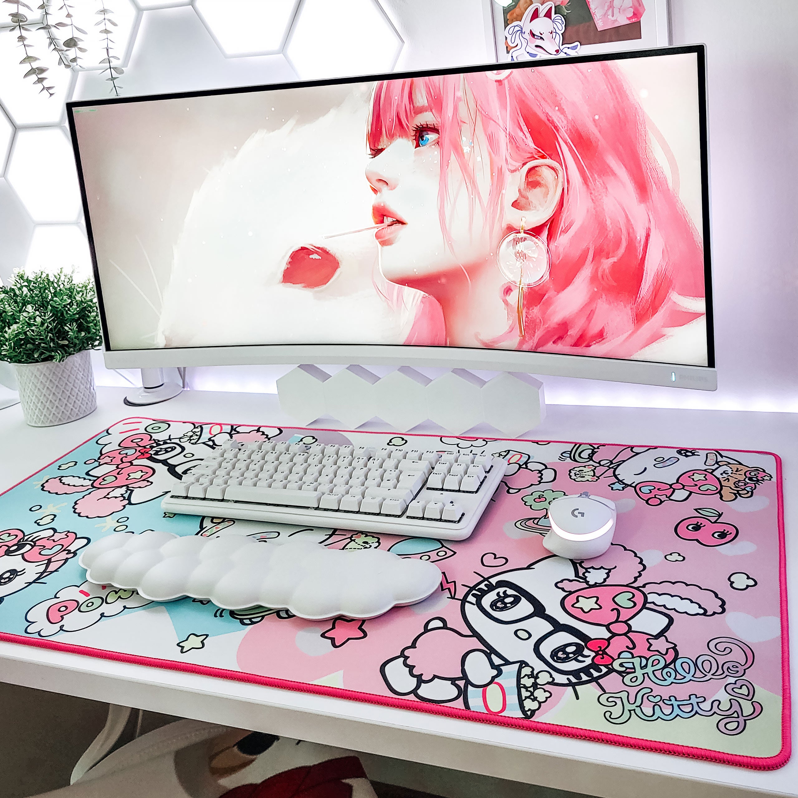 Image produit Hello Kitty - Tapis de souris personnages