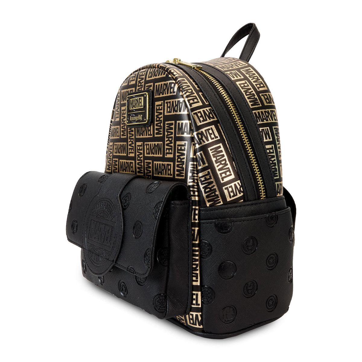 Image produit Marvel - Mini Sac à dos Logo Noir