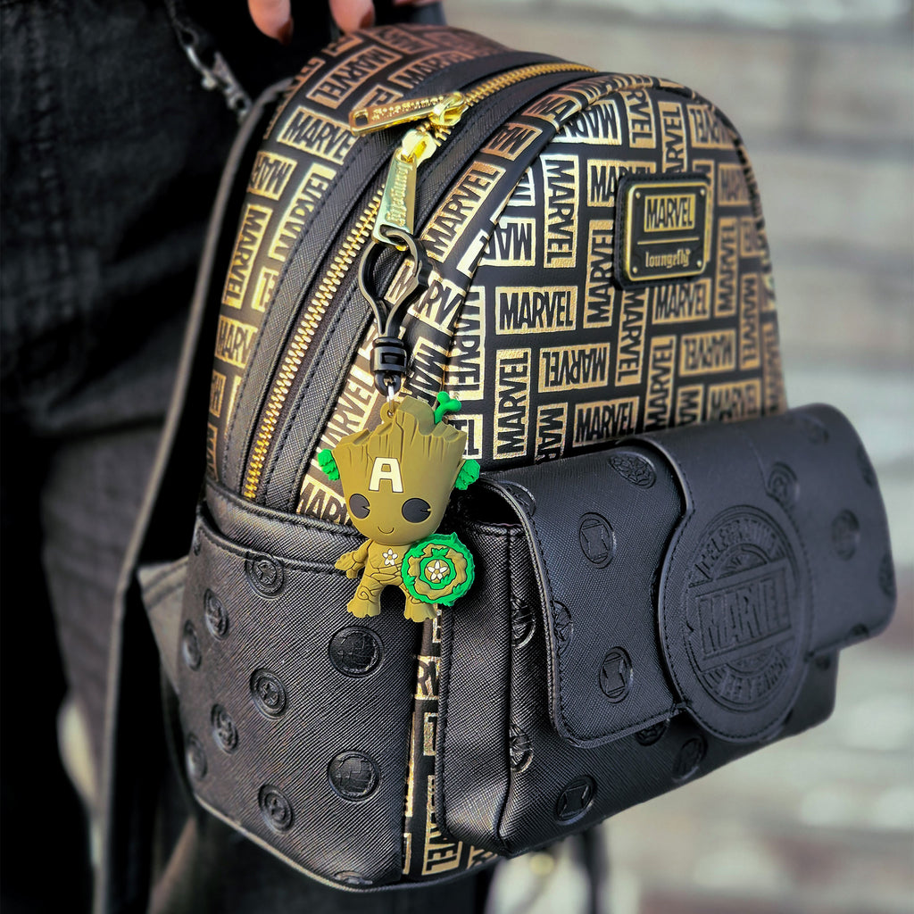 Image produit Marvel - Mini Sac à dos Logo Noir