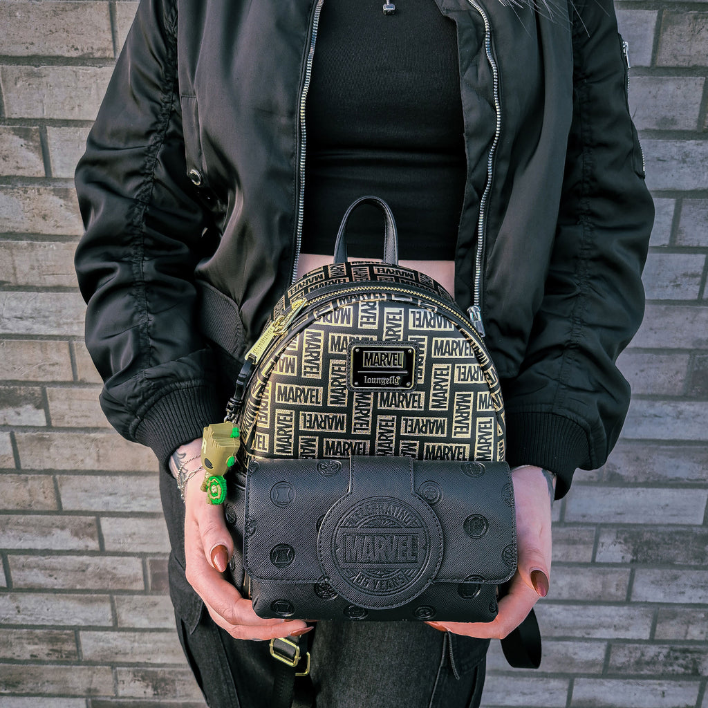 Image produit Marvel - Mini Sac à dos Logo Noir