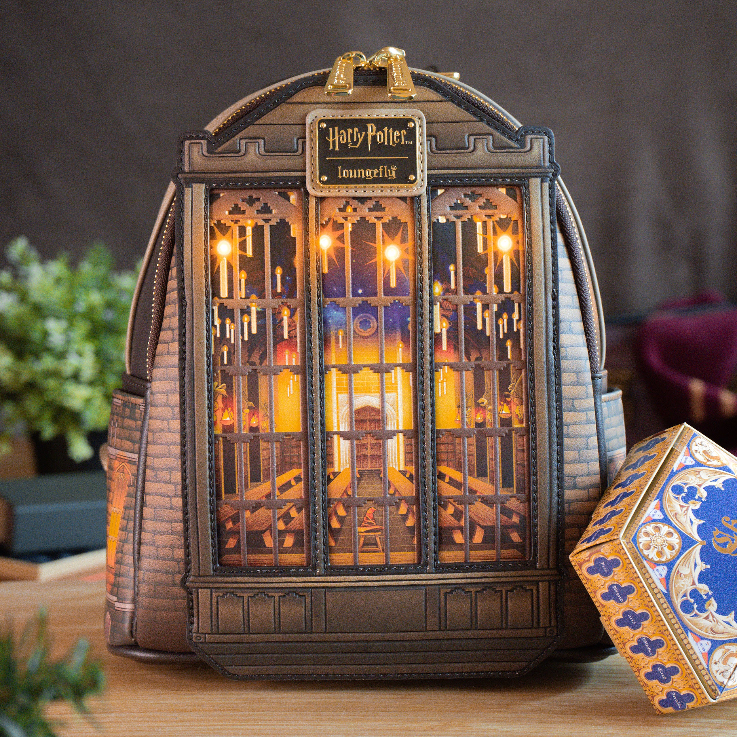 Productafbeelding Harry Potter - Grote Zaal Mini Rugzak met Licht