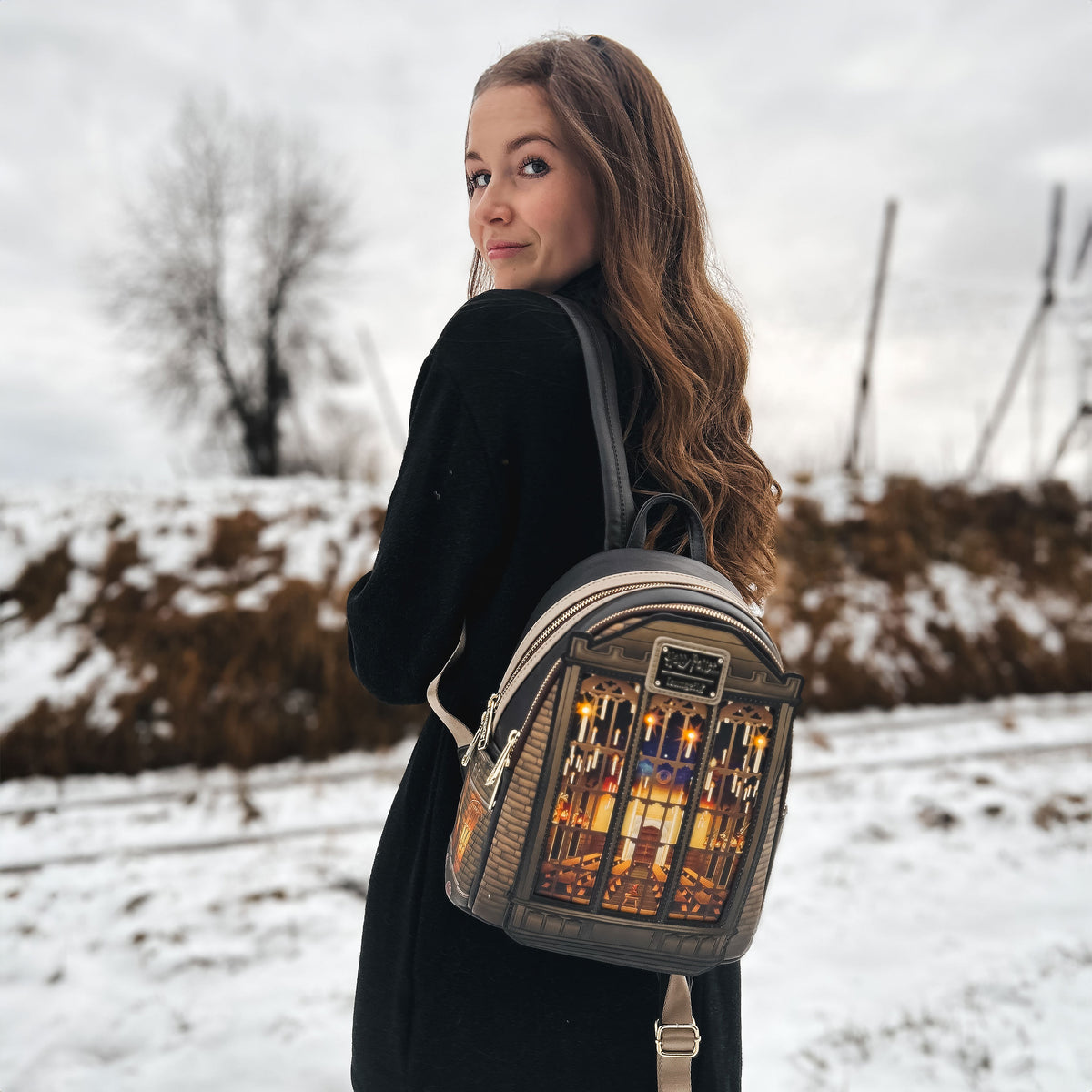 Productafbeelding Harry Potter - Grote Zaal Mini Rugzak met Licht