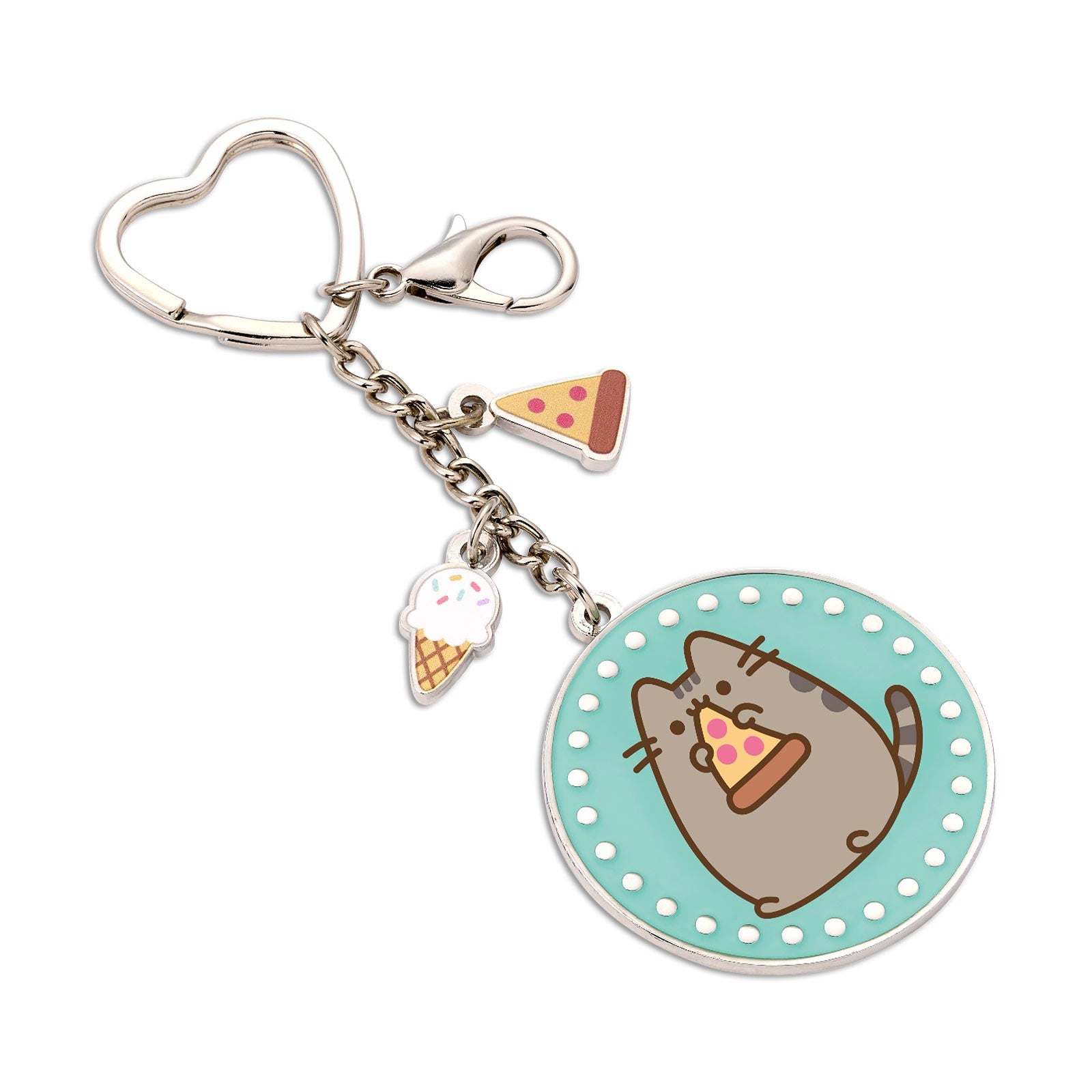 Image produit Pusheen - Porte-clés Mange Pizza