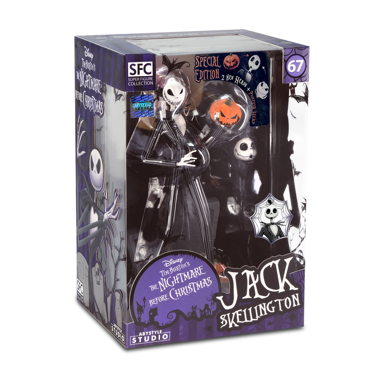 Image produit Nightmare Before Christmas - Jake Scary Smiling Face Figure Édition Spéciale