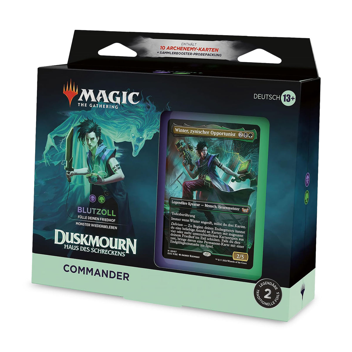 Productafbeelding Duskmourn: Huis van Horrors Commander Deck Bloed Tol - Magic The Gathering