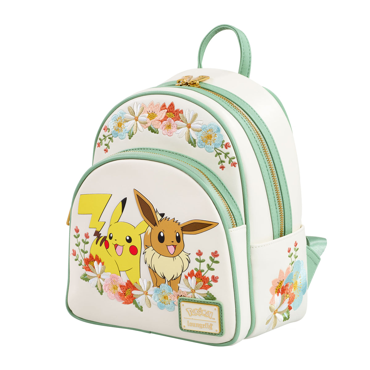 Productafbeelding Pokemon - Pikachu en Eevee Bloemen Mini Rugzak