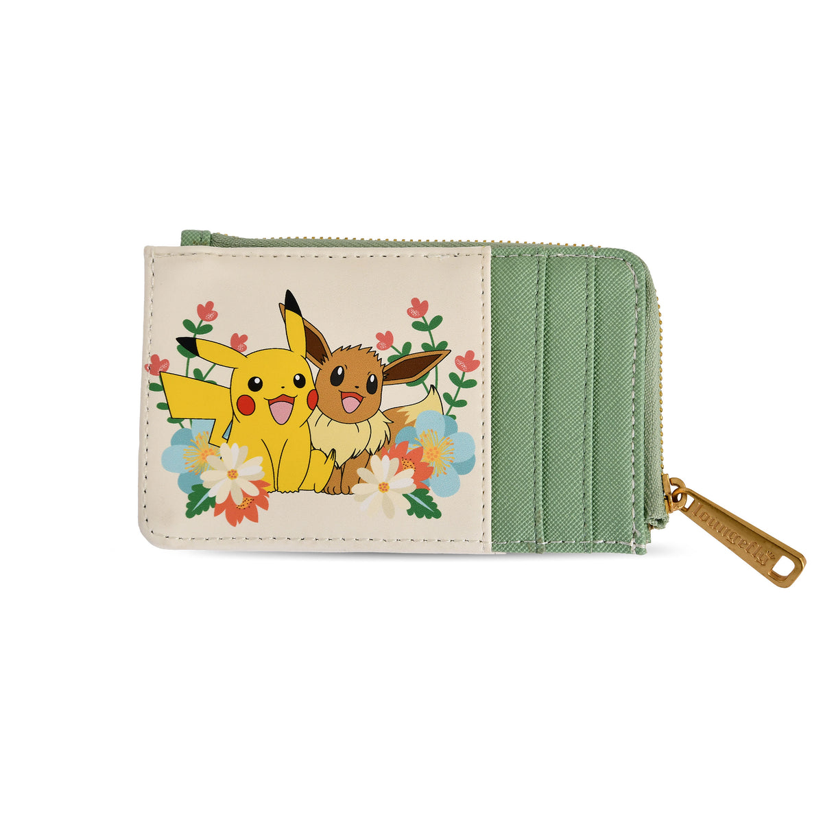 Productafbeelding Pokemon - Pikachu en Eevee Bloemen Portemonnee