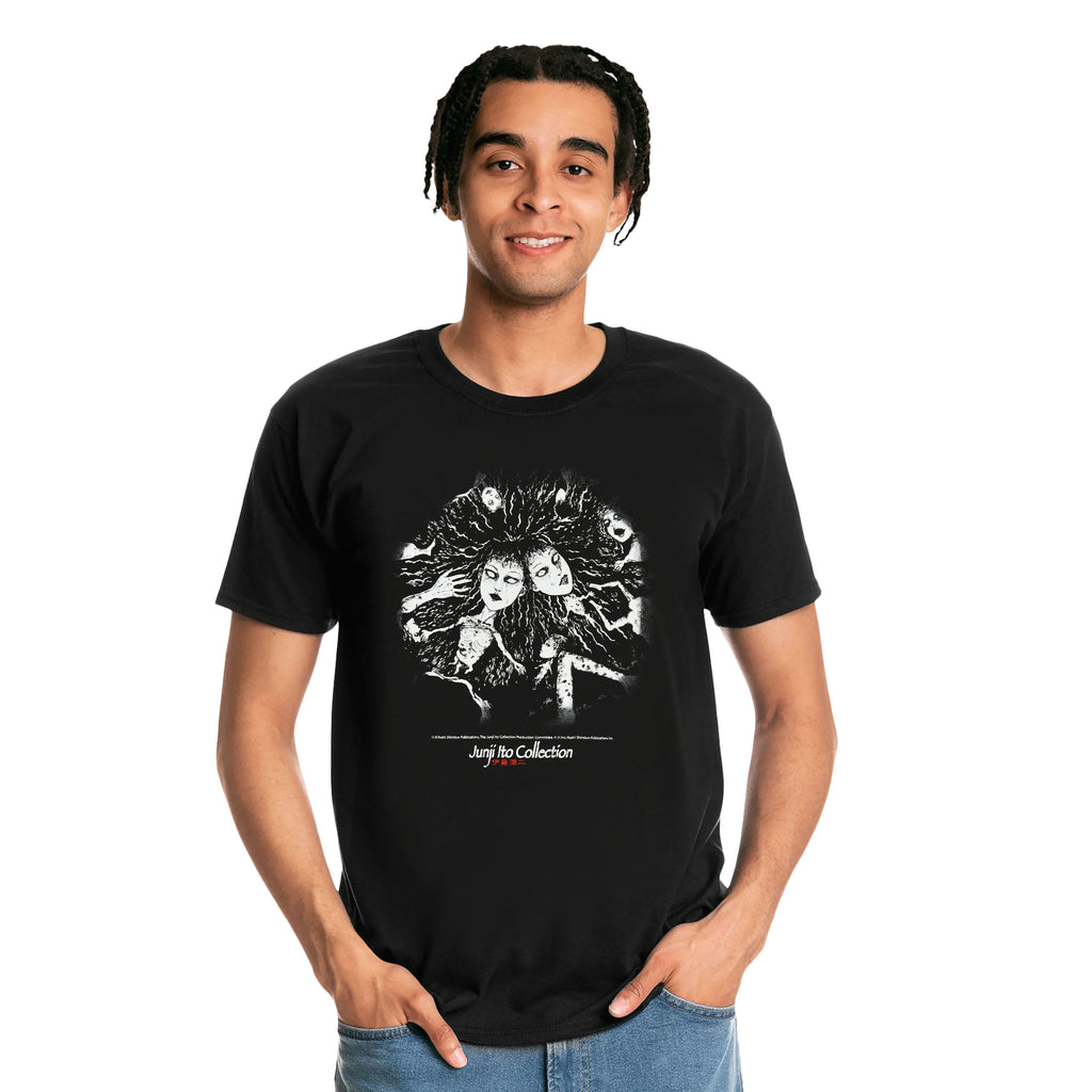 Productafbeelding Junji Ito - Kruipend T-shirt zwart